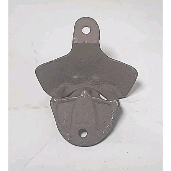 Vintage “Open Here” Rustic Cast Iron Wall Mount Beer Bottle Opener - Picture 2 of 5